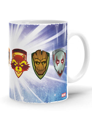 Guardians of the Galaxy Neon Icons Mug -Redwolf - India - www.superherotoystore.com