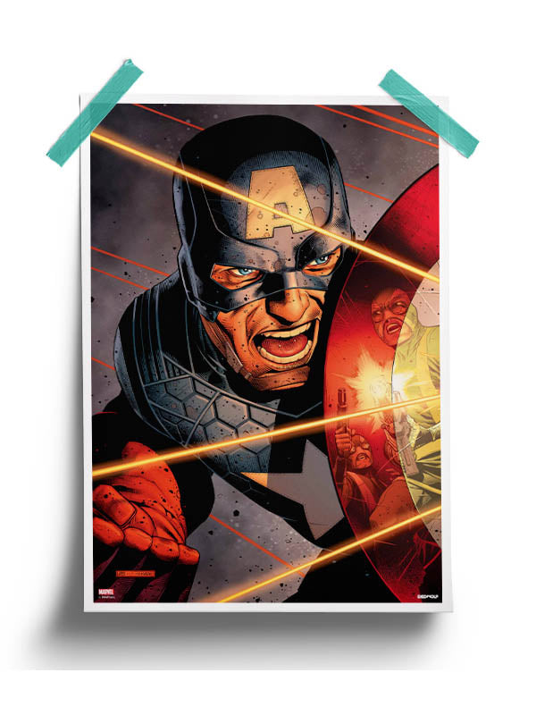 Hero at War Poster -Redwolf - India - www.superherotoystore.com