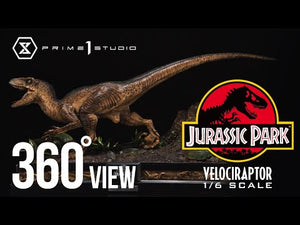Jurassic Park Velociraptor Statue Attack by Prime 1 Studio