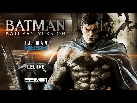 Batman Hush Batcave Black Deluxe Version Statue by Prime 1 Studio