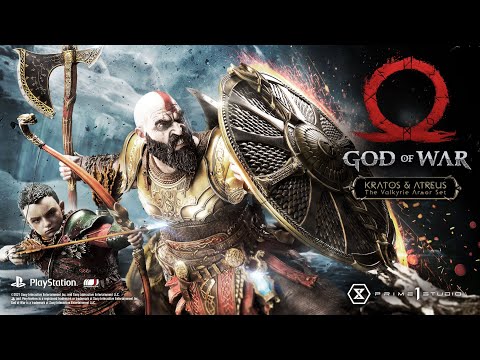 God Of War Kratos & Atreus The Valkyrie Armor Set (Deluxe Version) by Prime1 Studios