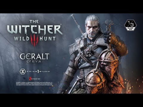 The Witcher 3: Wild Hunt Geralt of Rivia Deluxe Version Statue by Prime 1 Studio