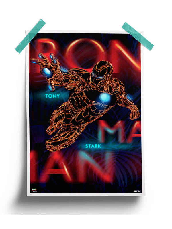 I Am Iron Man Poster -Redwolf - India - www.superherotoystore.com