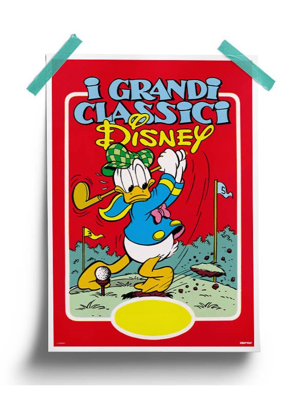 I Grand Classic Disney Poster -Redwolf - India - www.superherotoystore.com
