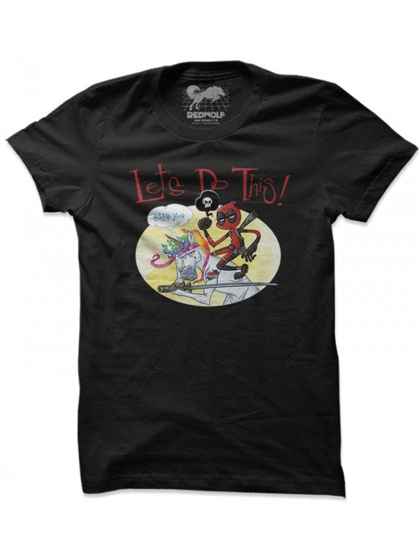 Let&#39;s Do This! - Marvel Official T-shirt -Redwolf - India - www.superherotoystore.com