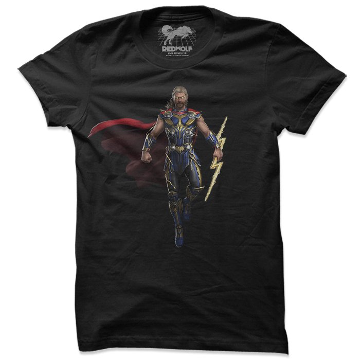 THUNDER BOLT - MARVEL OFFICIAL T-SHIRT -Redwolf - India - www.superherotoystore.com