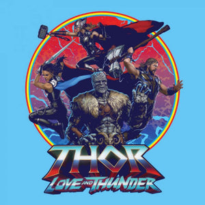 LIGHTENING TEAM - MARVEL OFFICIAL T-SHIRT -Redwolf - India - www.superherotoystore.com