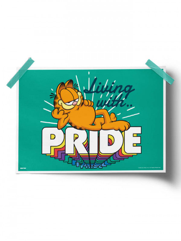 Living with Pride Poster -Redwolf - India - www.superherotoystore.com