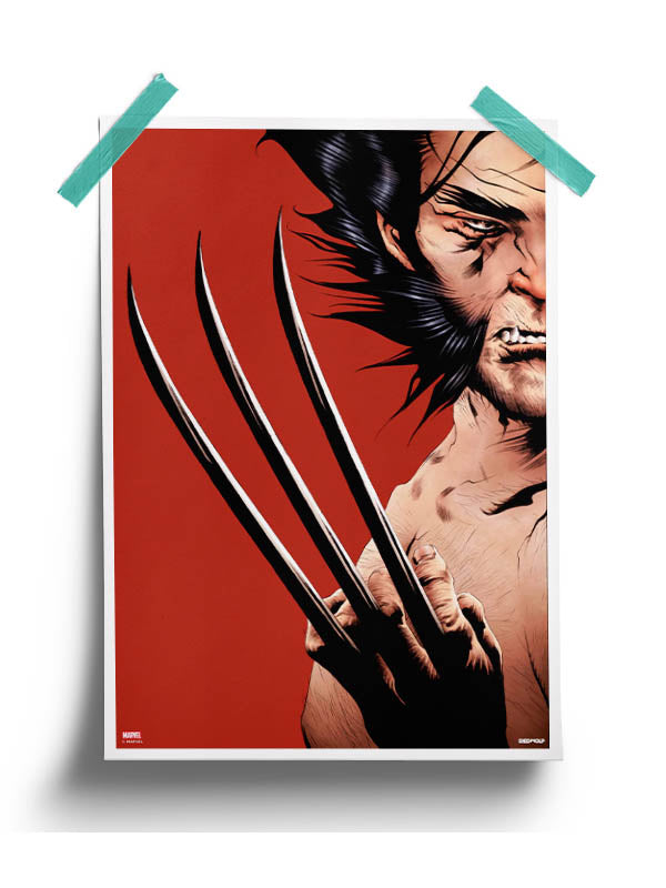 Logan Poster -Redwolf - India - www.superherotoystore.com