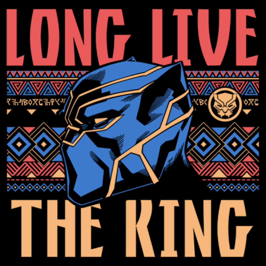 LONG LIVE THE KING - MARVEL OFFICIAL T-SHIRT -Redwolf - India - www.superherotoystore.com