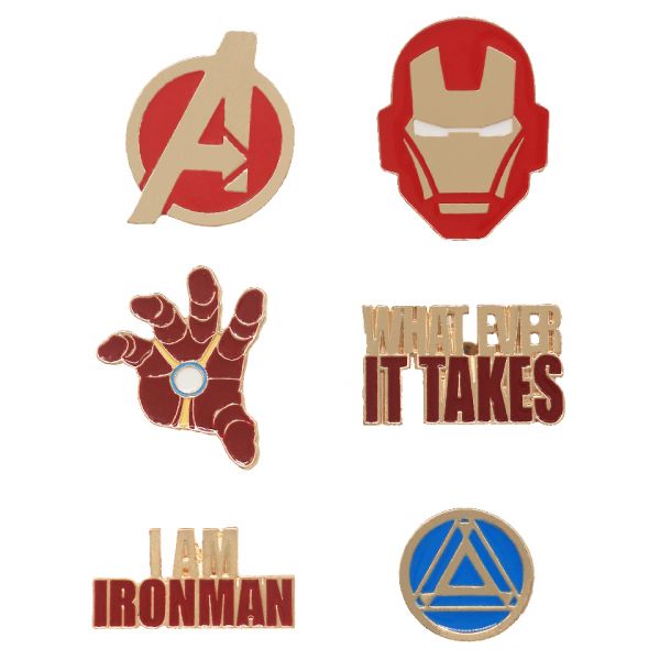 Avengers Iron Man Pin Set by EFG -EFG - India - www.superherotoystore.com
