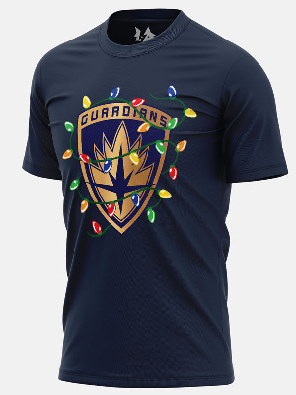 Guardians Of The Galaxy: Holiday Logo - Marvel Official T-shirt -Redwolf - India - www.superherotoystore.com