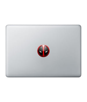 Minimalistic Deadpool Laptop Decal by Macmerise -Macmerise - India - www.superherotoystore.com