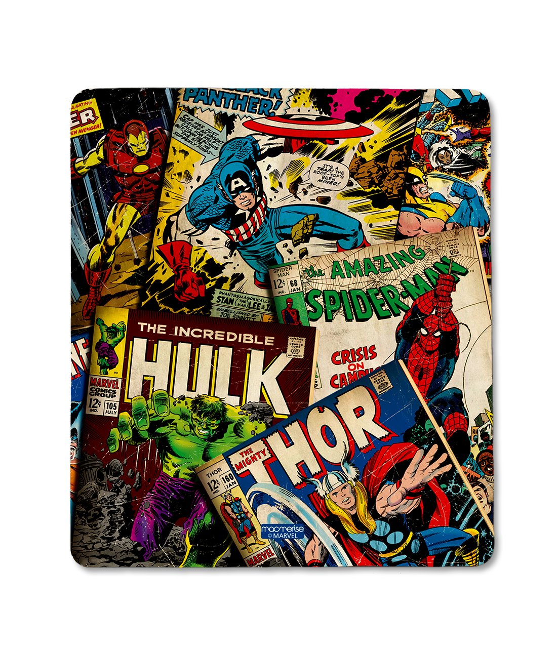 Marvel Comics Collection - Mouse Pad by Macmerise -Macmerise - India - www.superherotoystore.com
