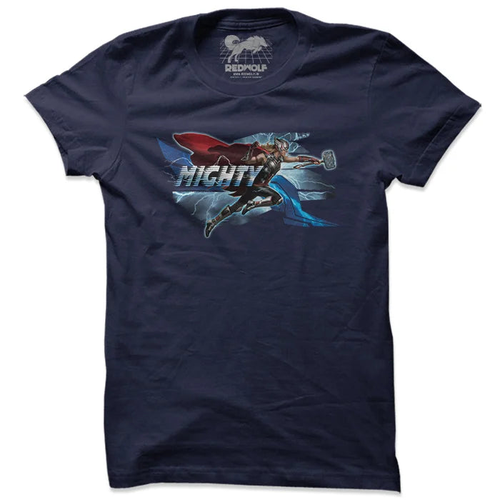 Mighty Thunder - Marvel Official T-Shirt -Redwolf - India - www.superherotoystore.com