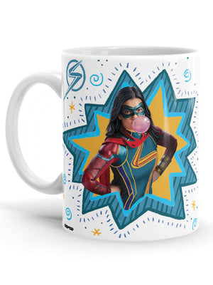 Ms. Marvel Bubblegum Mug -Redwolf - India - www.superherotoystore.com