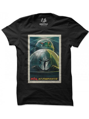 N-1 Starfighter - Star Wars Official T-shirt -Redwolf - India - www.superherotoystore.com