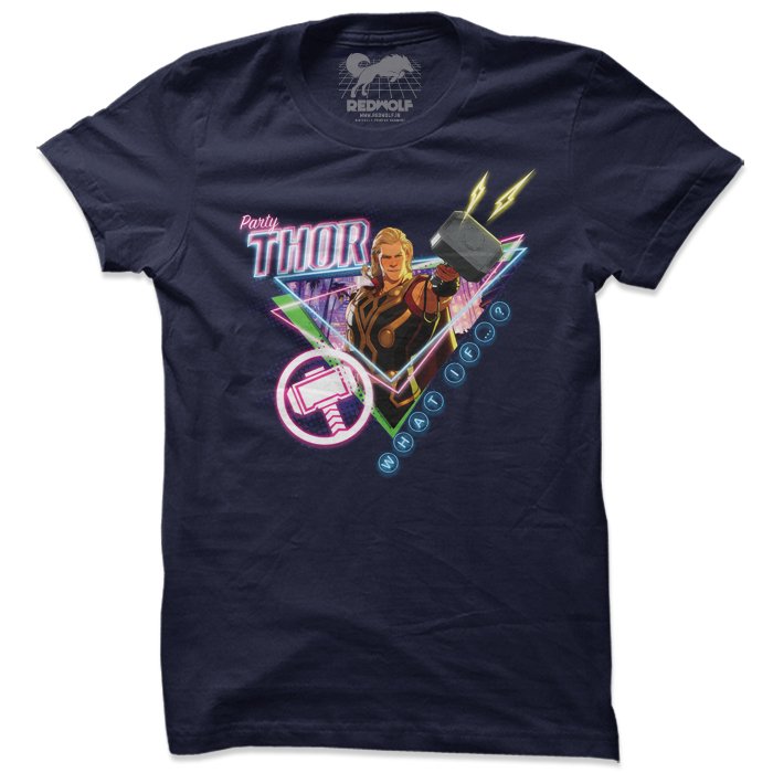Marvel Comics - Whats If - Party Thor T-Shirt -Redwolf - India - www.superherotoystore.com