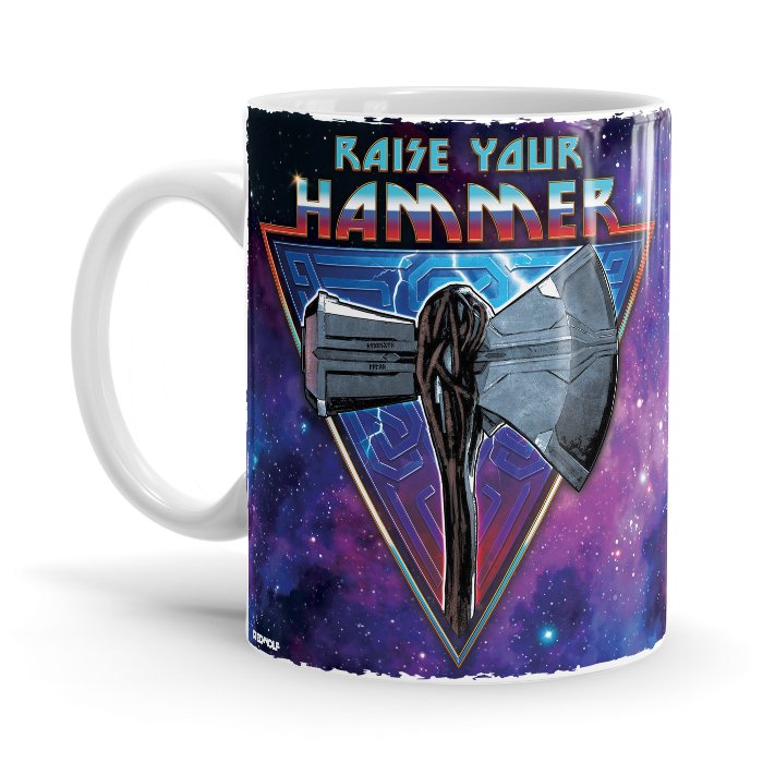 Raise Your Hammer - Marvel Official Mug -Redwolf - India - www.superherotoystore.com