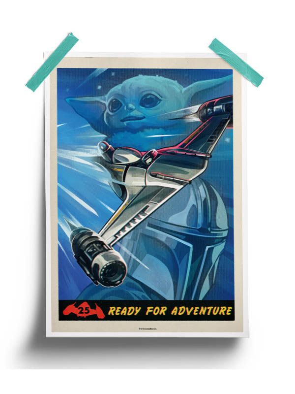 Ready for Adventure Poster -Redwolf - India - www.superherotoystore.com