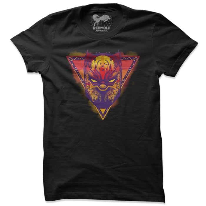 Ruler Of The Jungle - Marvel Official Black T-shirt -Redwolf - India - www.superherotoystore.com