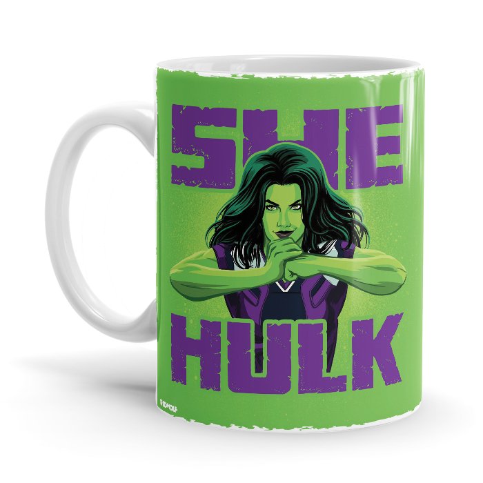 She-Hulk Ready - Marvel Official Mug -Redwolf - India - www.superherotoystore.com