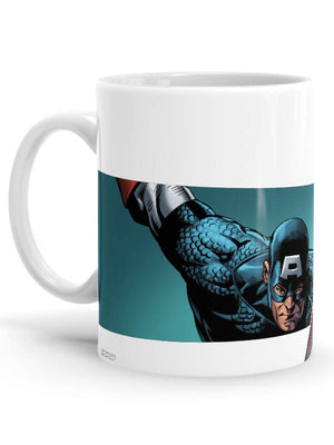 Shield Throw Mug -Redwolf - India - www.superherotoystore.com