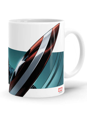 Shield Throw Mug -Redwolf - India - www.superherotoystore.com