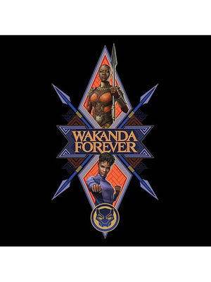 Shuri And Okoye - Marvel Official T-shirt -Redwolf - India - www.superherotoystore.com