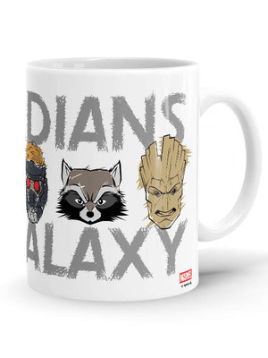 Sketchy Guardians Mug -Redwolf - India - www.superherotoystore.com