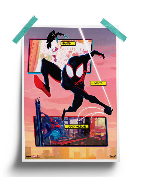 Spider-Society: Pursuit Poster -Redwolf - India - www.superherotoystore.com