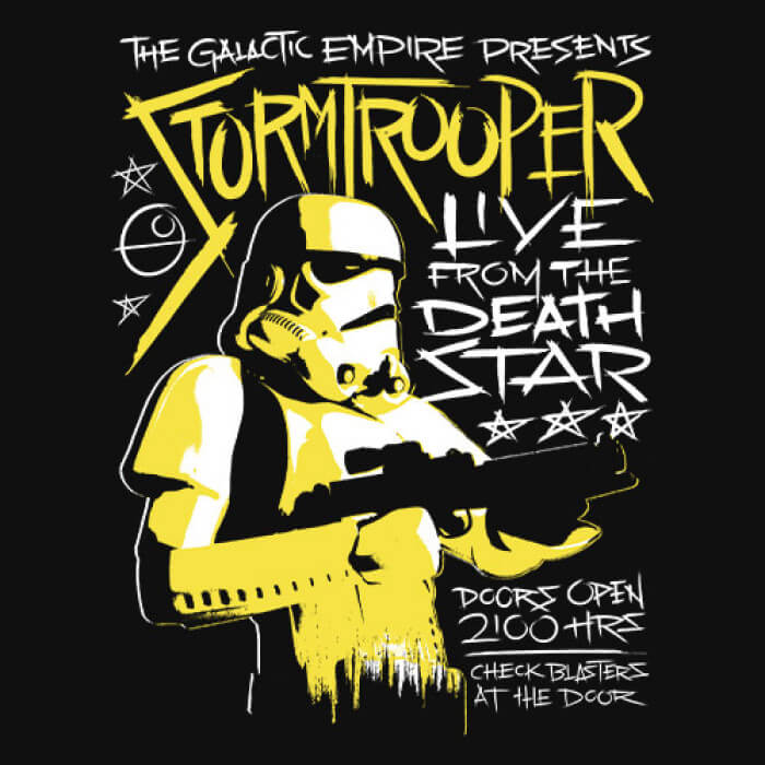 Star Wars - Stormtrooper Live T-Shirt -Redwolf - India - www.superherotoystore.com