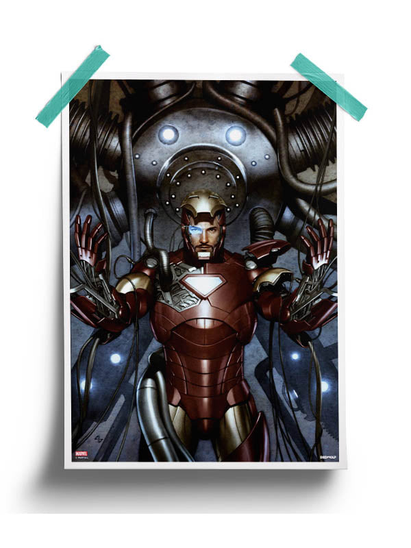 Suit Up Poster -Redwolf - India - www.superherotoystore.com