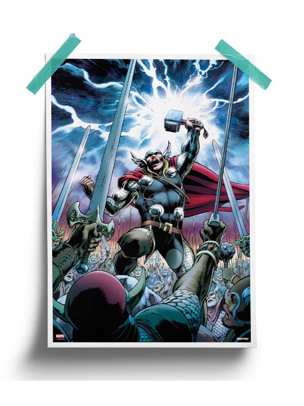 The Power of Hammer Poster -Redwolf - India - www.superherotoystore.com