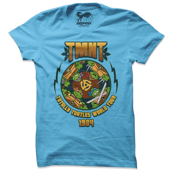 Teenage Mutant Ninja Turtles - World Tour T-Shirt -Redwolf - India - www.superherotoystore.com