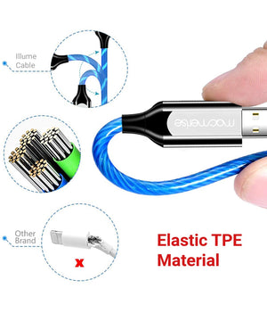 Illume Blue - Micro USB Cables by Macmerise -Macmerise - India - www.superherotoystore.com