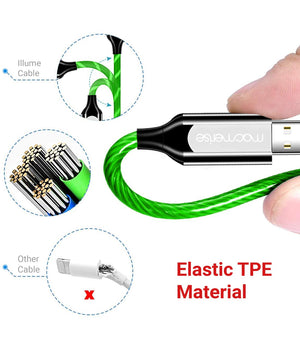 Illume Green - Micro USB Cables by Macmerise -Macmerise - India - www.superherotoystore.com