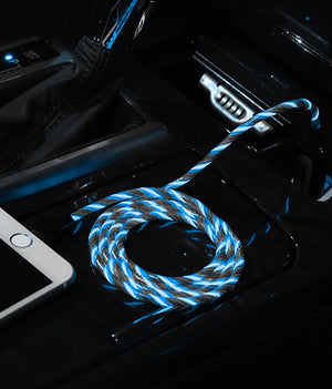 Illume Black - Type C LED Cables by Macmerise -Macmerise - India - www.superherotoystore.com