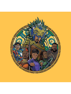 Wakanda Forever Seal - Marvel Official T-shirt -Redwolf - India - www.superherotoystore.com
