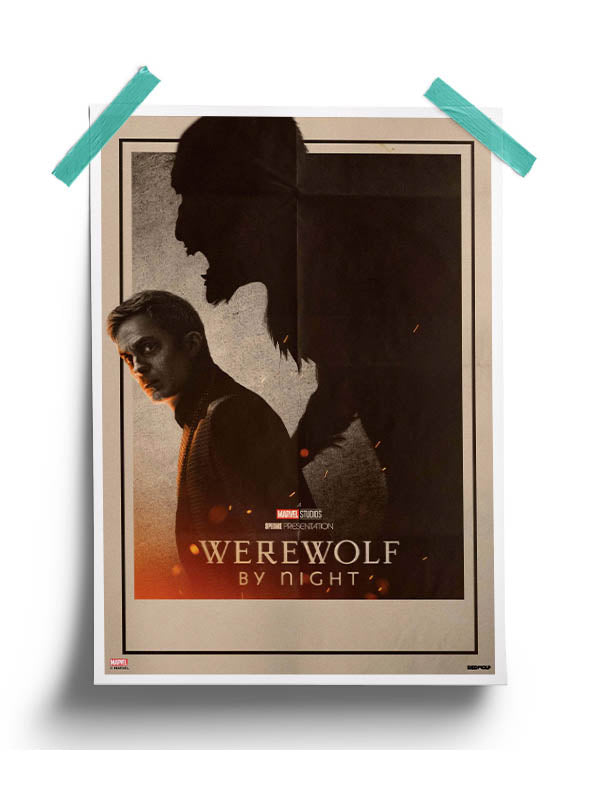 Werewolf by Night Show Poster -Redwolf - India - www.superherotoystore.com