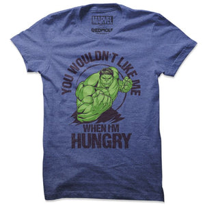 When I'm Hungry Official Marvel Comics T-Shirt -Redwolf - India - www.superherotoystore.com
