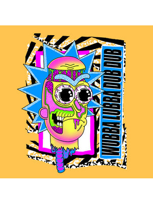Wubba Lubba - Rick and Morty Official T-shirt -Redwolf - India - www.superherotoystore.com